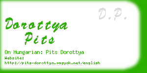 dorottya pits business card